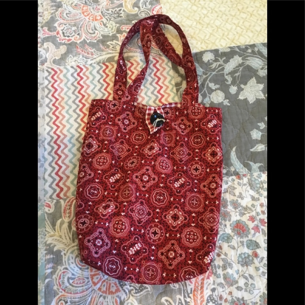 Bandana design tote